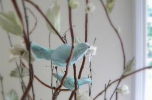 Птичка оригами схема простая Делаем птицу счастья из бумаги