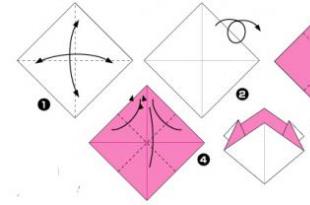 Как сделать гвоздику из бумаги своими руками Гвоздики оригами пошаговая инструкция